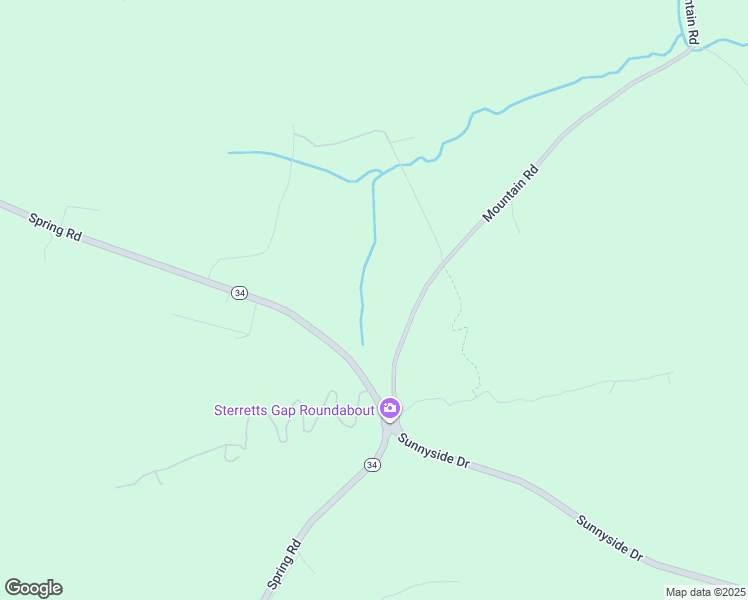 map of restaurants, bars, coffee shops, grocery stores, and more near 748 Mountain Road in Shermans Dale