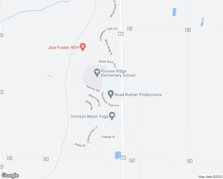 map of restaurants, bars, coffee shops, grocery stores, and more near 77 Saxony Road in Johnstown