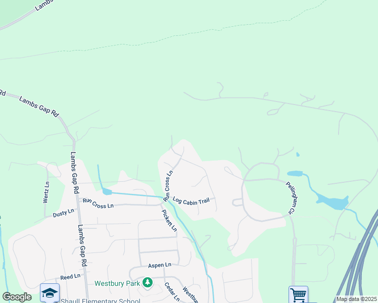 map of restaurants, bars, coffee shops, grocery stores, and more near 6085 Run Cross Lane in Enola