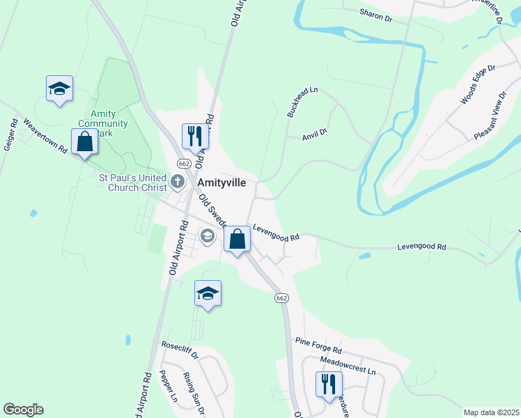 map of restaurants, bars, coffee shops, grocery stores, and more near 75 Blacksmith Road in Douglassville