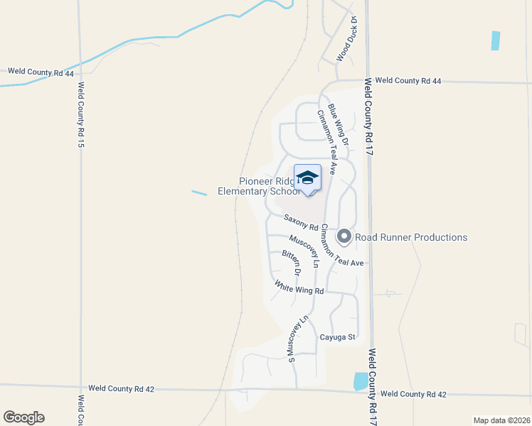 map of restaurants, bars, coffee shops, grocery stores, and more near 2425 White Wing Road in Johnstown