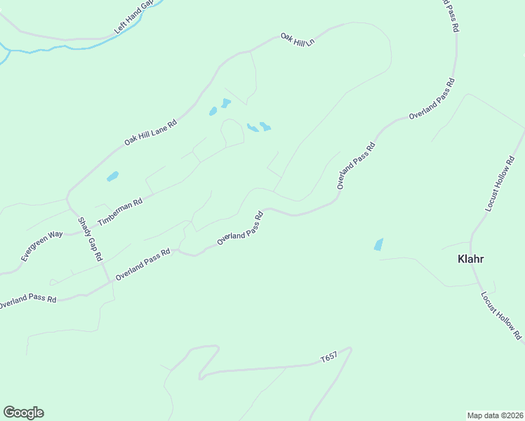 map of restaurants, bars, coffee shops, grocery stores, and more near Overland Pass Road in Claysburg