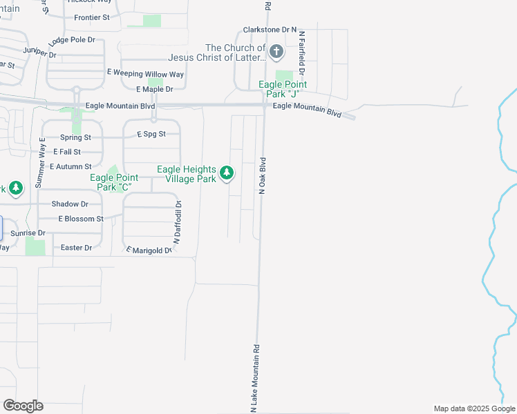 map of restaurants, bars, coffee shops, grocery stores, and more near 3666 North Eagle Meadows Drive in Eagle Mountain