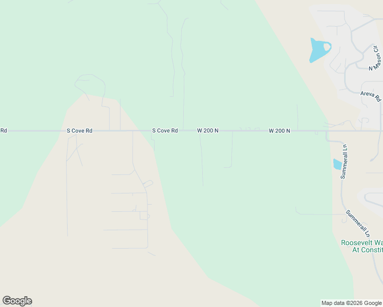 map of restaurants, bars, coffee shops, grocery stores, and more near 68 South 1930 West in Roosevelt