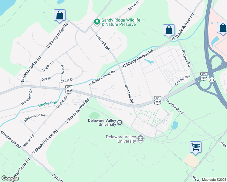 map of restaurants, bars, coffee shops, grocery stores, and more near 71 Barrie Circle in New Britain