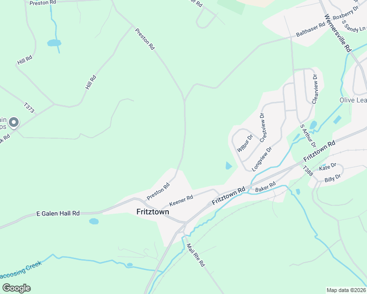 map of restaurants, bars, coffee shops, grocery stores, and more near 49 Preston Road in Reinholds