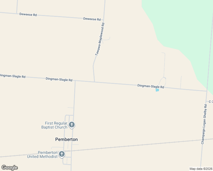 map of restaurants, bars, coffee shops, grocery stores, and more near 21242 Dingman-Slagle Road in Sidney