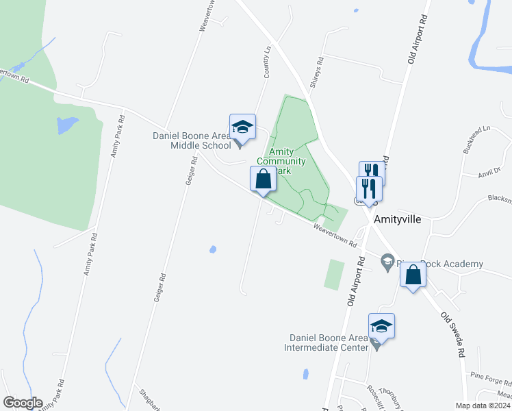 map of restaurants, bars, coffee shops, grocery stores, and more near 1856 Weavertown Road in Douglassville