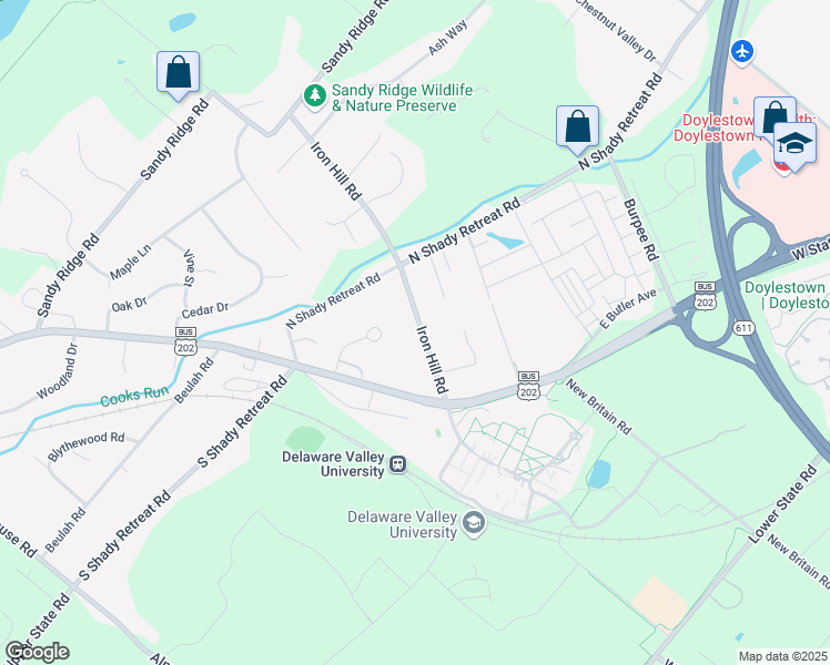 map of restaurants, bars, coffee shops, grocery stores, and more near 84 Iron Hill Road in New Britain