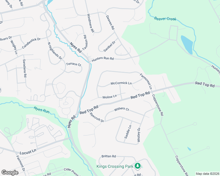 map of restaurants, bars, coffee shops, grocery stores, and more near 6446 Moline Lane in Harrisburg