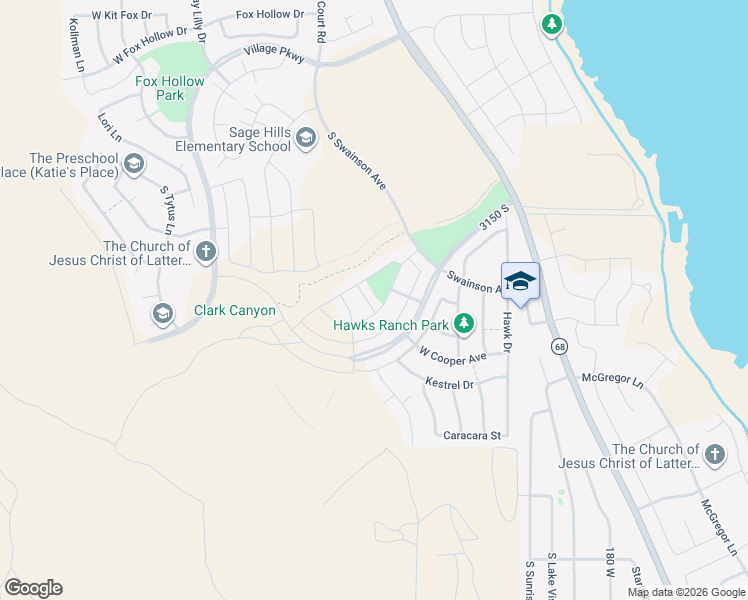 map of restaurants, bars, coffee shops, grocery stores, and more near 3348 South Wild Oak Road in Saratoga Springs
