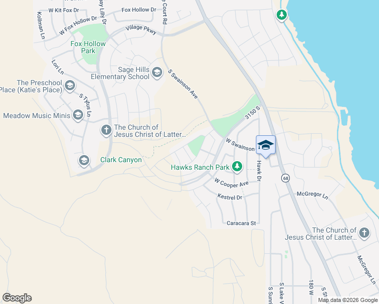 map of restaurants, bars, coffee shops, grocery stores, and more near 304 Rocky Creek Way in Saratoga Springs