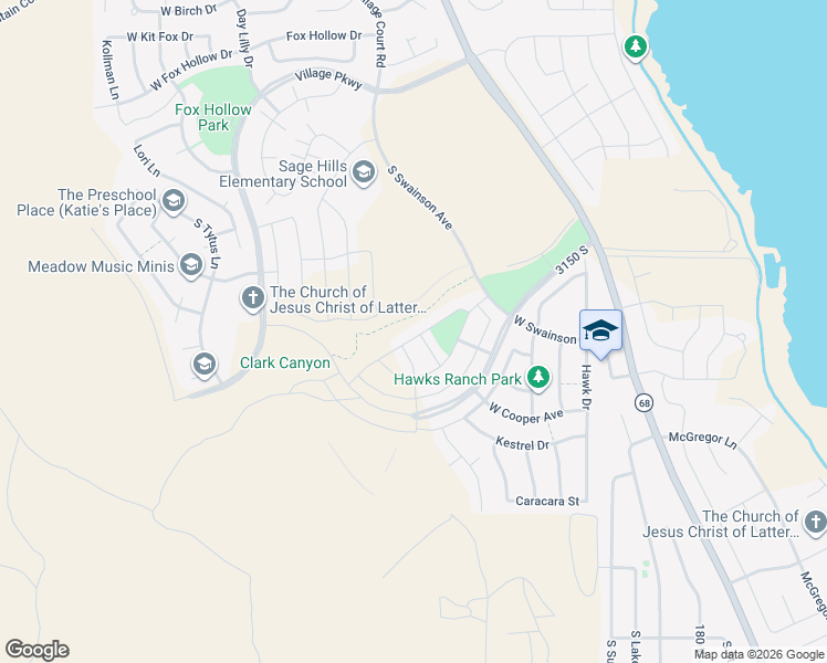 map of restaurants, bars, coffee shops, grocery stores, and more near 304 Rocky Creek Way in Saratoga Springs