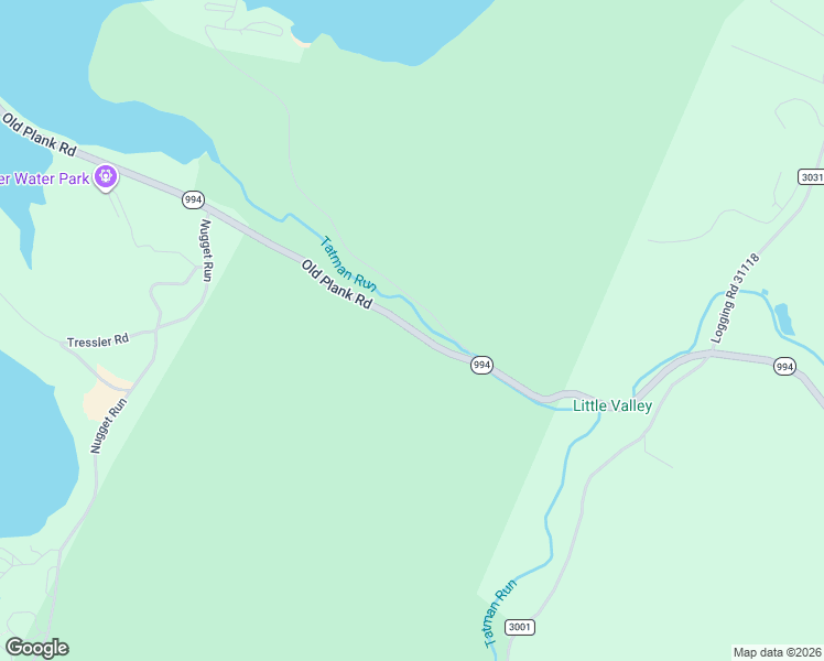 map of restaurants, bars, coffee shops, grocery stores, and more near Old Plank Road in James Creek