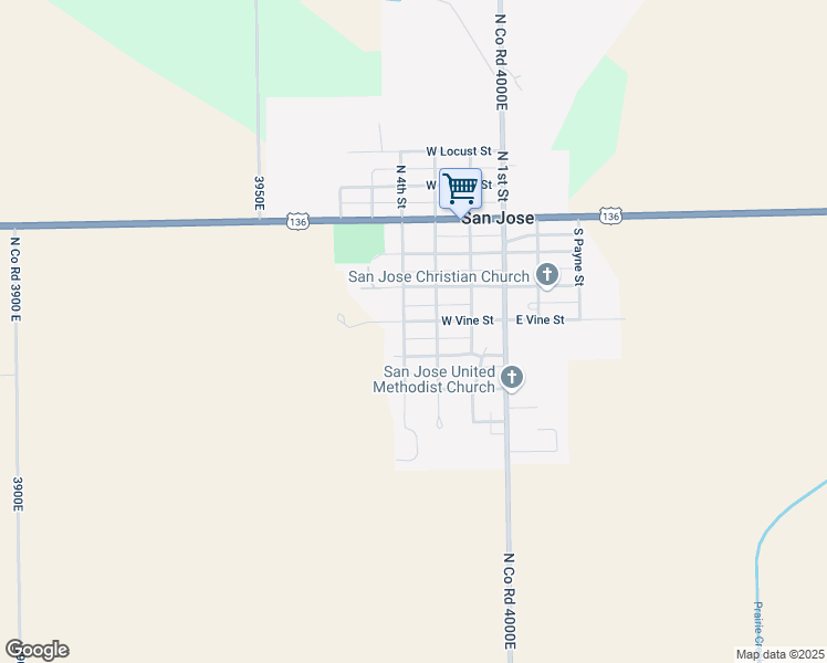 map of restaurants, bars, coffee shops, grocery stores, and more near 449-499 South 3rd Street in San Jose