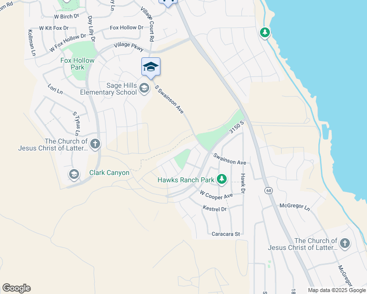 map of restaurants, bars, coffee shops, grocery stores, and more near 264 West Rocky Creek Way in Saratoga Springs