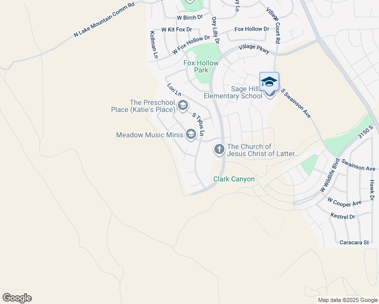 map of restaurants, bars, coffee shops, grocery stores, and more near 3256 South Iron Hill Circle in Saratoga Springs