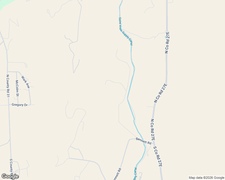 map of restaurants, bars, coffee shops, grocery stores, and more near 407 Del Rio Road in Berthoud