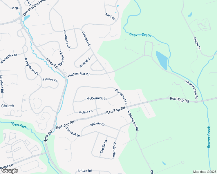 map of restaurants, bars, coffee shops, grocery stores, and more near 6436 Farmcrest Lane in Harrisburg