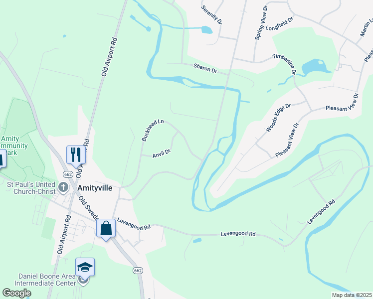 map of restaurants, bars, coffee shops, grocery stores, and more near 220 Buckhead Lane in Douglassville