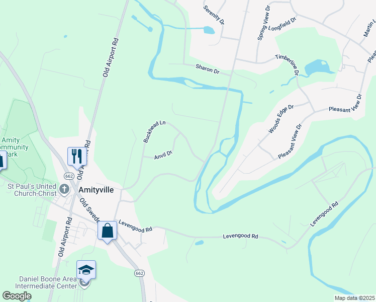 map of restaurants, bars, coffee shops, grocery stores, and more near 220 Buckhead Lane in Douglassville