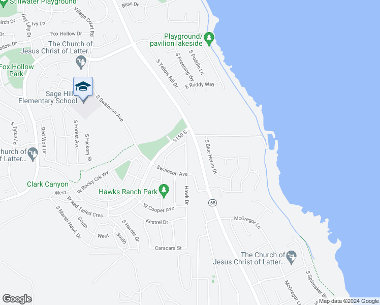 map of restaurants, bars, coffee shops, grocery stores, and more near 3238 Hawk Drive in Saratoga Springs