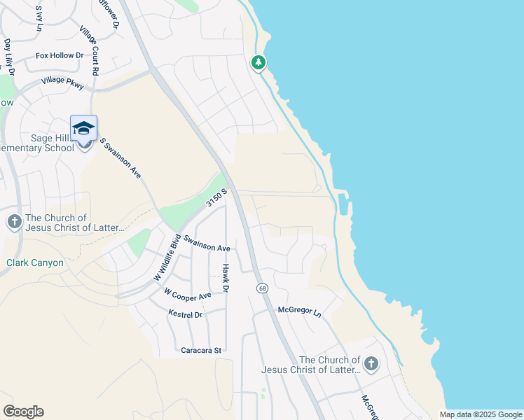 map of restaurants, bars, coffee shops, grocery stores, and more near 3198 South Blue Heron Drive in Saratoga Springs