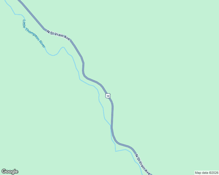 map of restaurants, bars, coffee shops, grocery stores, and more near 9571 U.S. 36 in Lyons