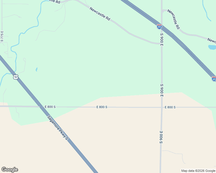 map of restaurants, bars, coffee shops, grocery stores, and more near 8440 East 800 South in Lafayette