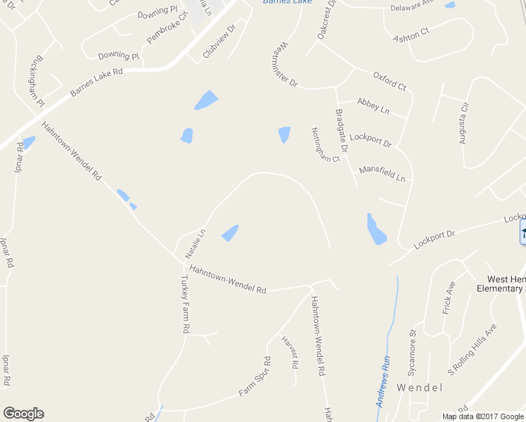 map of restaurants, bars, coffee shops, grocery stores, and more near 2151 Hahntown-Wendel Road in Irwin
