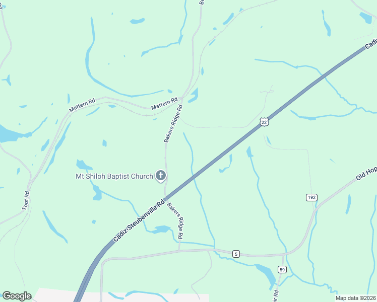 map of restaurants, bars, coffee shops, grocery stores, and more near 83478 Monzula Drive in Cadiz