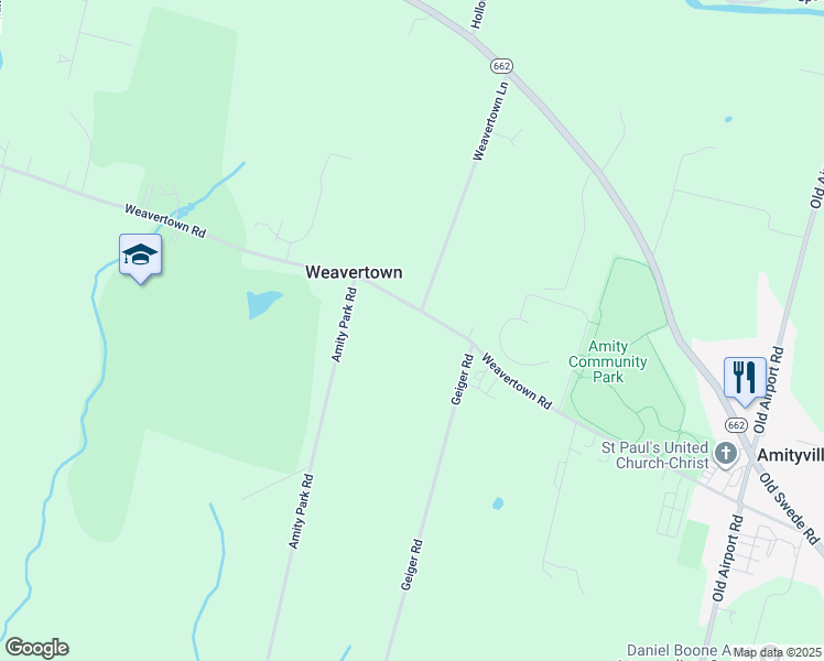 map of restaurants, bars, coffee shops, grocery stores, and more near 1728 Weavertown Road in Douglassville