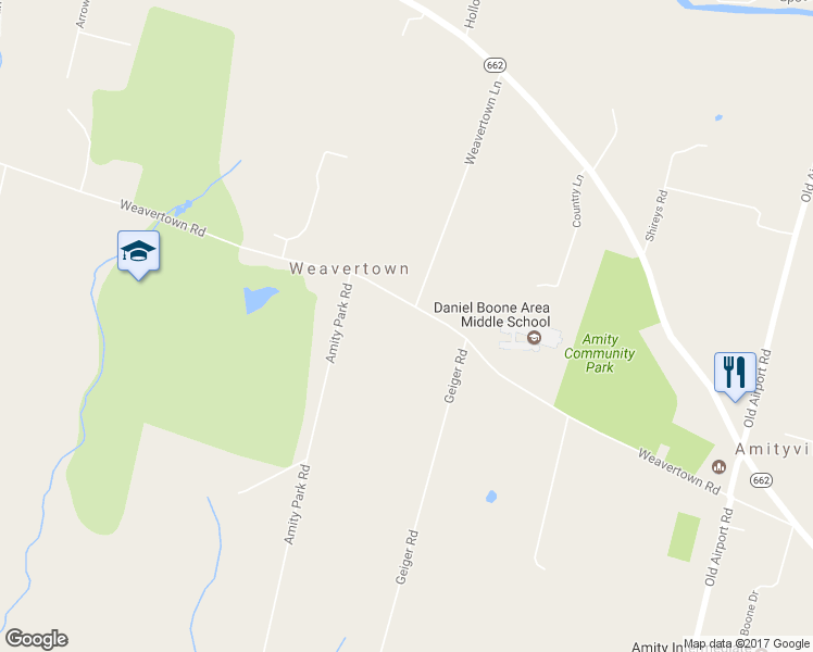 map of restaurants, bars, coffee shops, grocery stores, and more near 1728 Weavertown Road in Douglassville