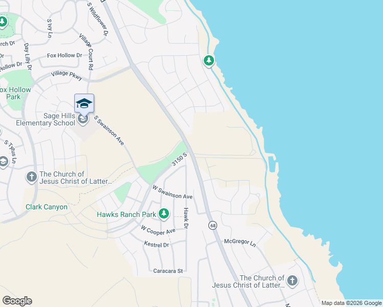 map of restaurants, bars, coffee shops, grocery stores, and more near Westlake Road in Saratoga Springs