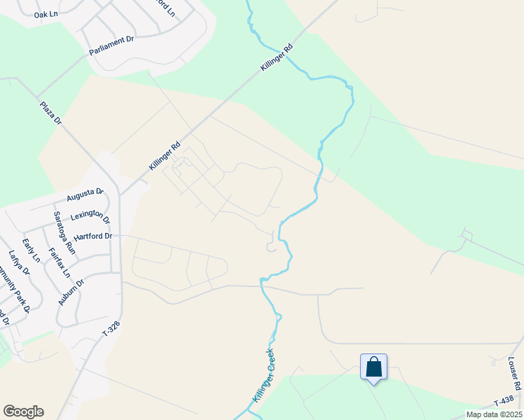 map of restaurants, bars, coffee shops, grocery stores, and more near 475 Pinnacle Ridge Drive in Annville