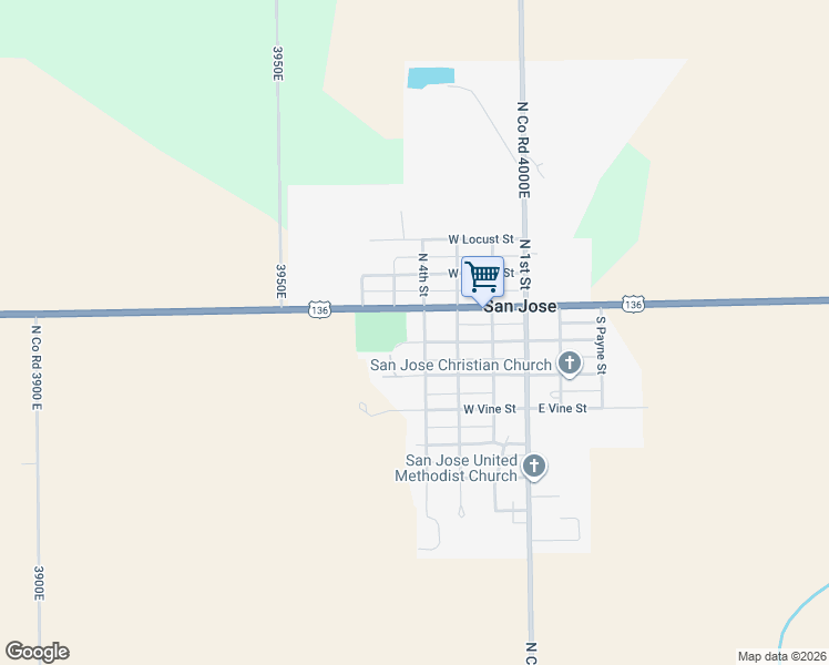 map of restaurants, bars, coffee shops, grocery stores, and more near 109 South 4th Street in San Jose