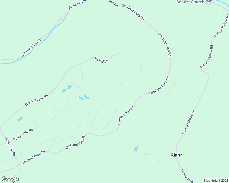 map of restaurants, bars, coffee shops, grocery stores, and more near Oak Hill Lane in Blair County