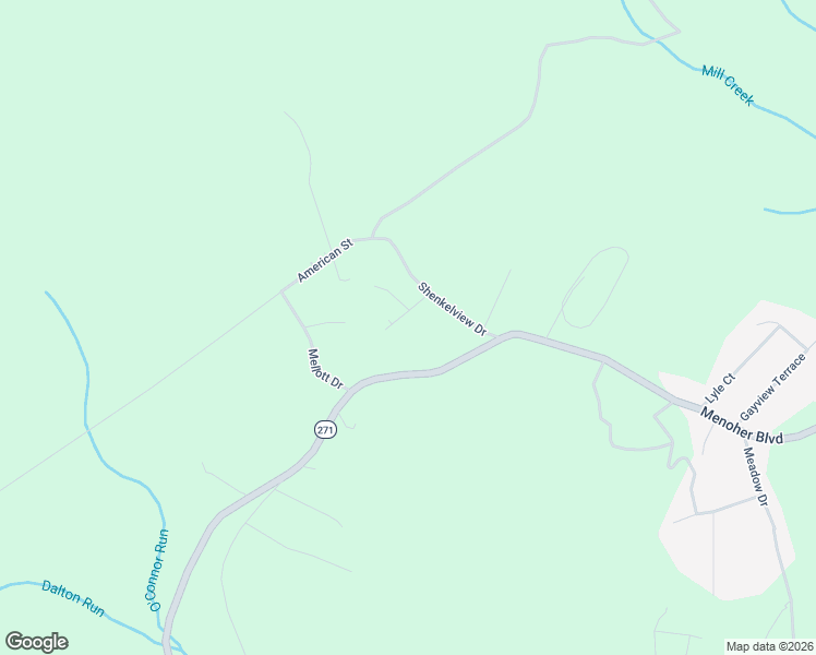 map of restaurants, bars, coffee shops, grocery stores, and more near 124 Westview Drive in Johnstown