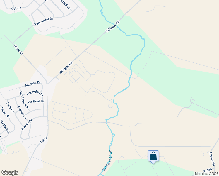 map of restaurants, bars, coffee shops, grocery stores, and more near 475 Pinnacle Ridge Drive in Annville