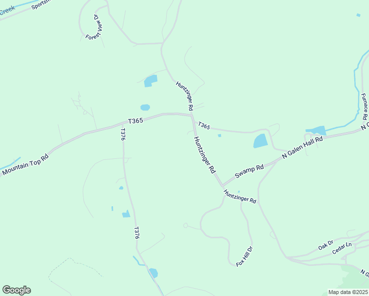 map of restaurants, bars, coffee shops, grocery stores, and more near 413 Huntzinger Road in Wernersville