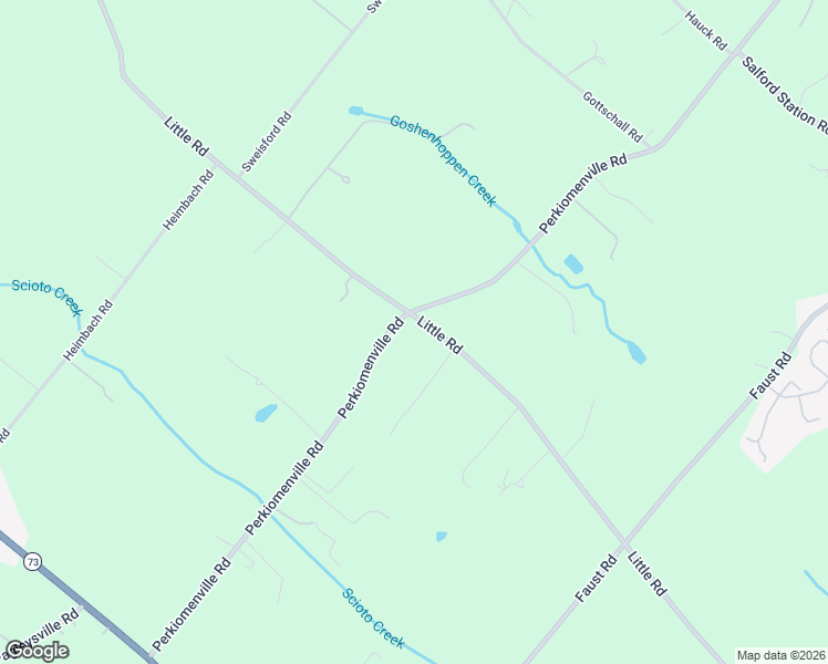 map of restaurants, bars, coffee shops, grocery stores, and more near 950 Perkiomenville Road in Perkiomenville