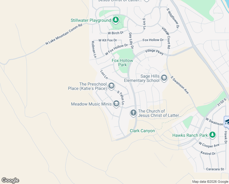 map of restaurants, bars, coffee shops, grocery stores, and more near 3117 South Tytus Lane in Saratoga Springs