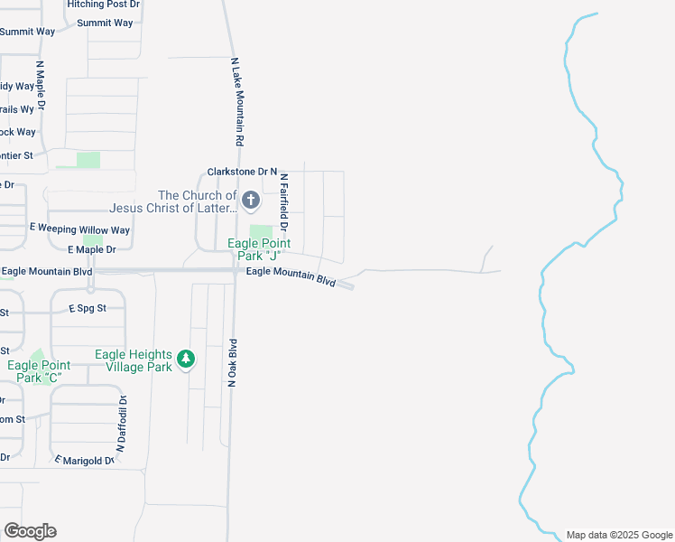 map of restaurants, bars, coffee shops, grocery stores, and more near 2966 Carriage Hill Drive in Eagle Mountain
