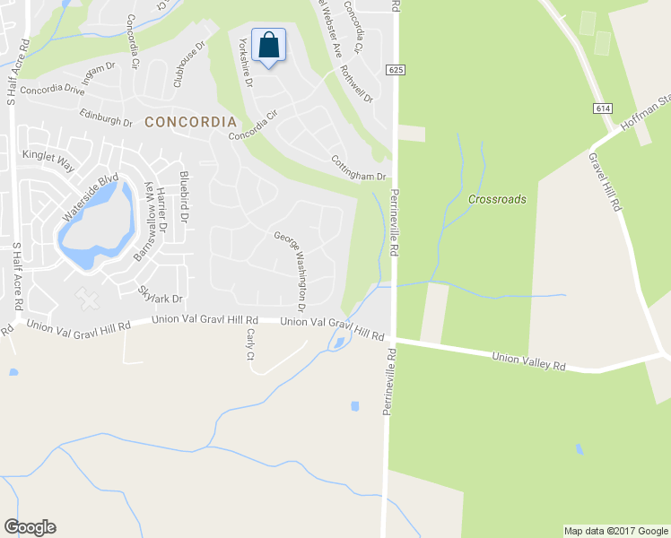 map of restaurants, bars, coffee shops, grocery stores, and more near 11 Bedfordshire Drive in Monroe Township