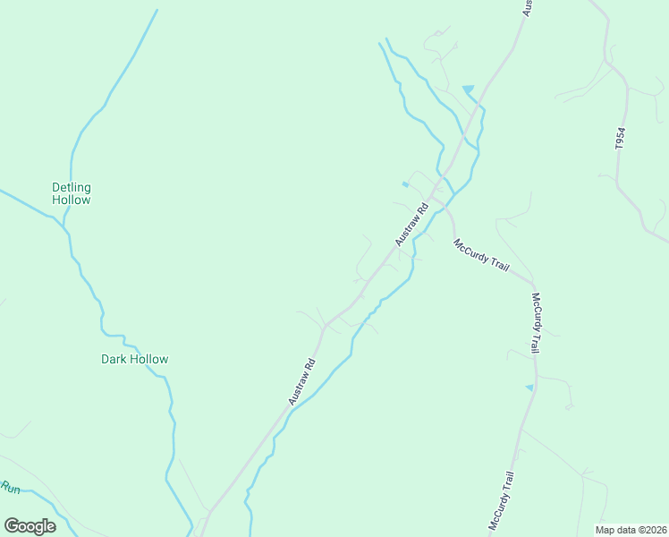 map of restaurants, bars, coffee shops, grocery stores, and more near 513 Austraw Road in Ligonier