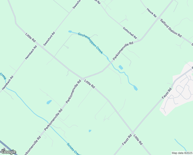 map of restaurants, bars, coffee shops, grocery stores, and more near 1016 Perkiomenville Road in Perkiomenville