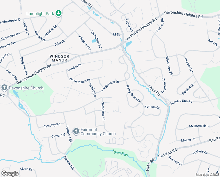 map of restaurants, bars, coffee shops, grocery stores, and more near 6011 Candlestick Drive in Harrisburg