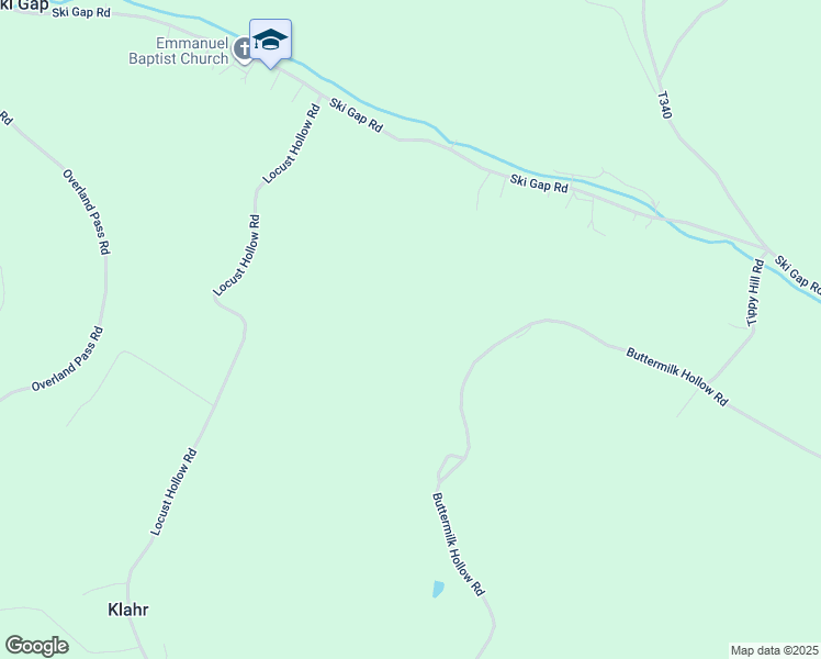 map of restaurants, bars, coffee shops, grocery stores, and more near 1138 Buttermilk Hollow Road in Claysburg