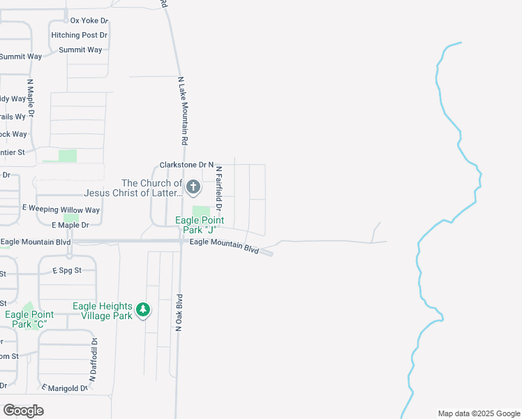 map of restaurants, bars, coffee shops, grocery stores, and more near 4111 Ophir Drive in Eagle Mountain