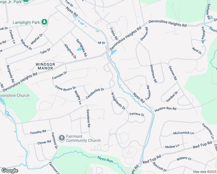 map of restaurants, bars, coffee shops, grocery stores, and more near 726 North Highlands Drive in Harrisburg